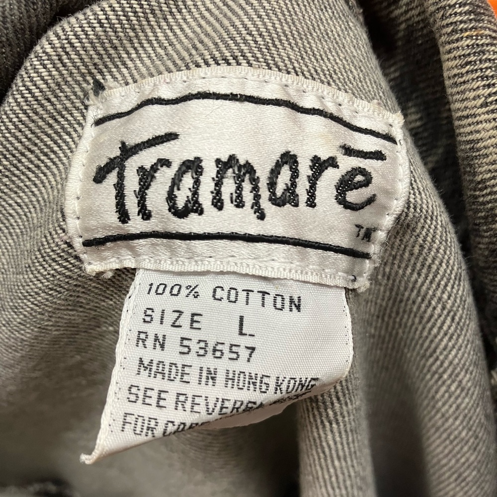 Tramare Gray Denim Jacket size large. - Picture 4 of 5